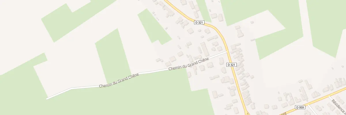 Plan du 10 Rue du Grand Chene à Saint-Remy-du-Nord