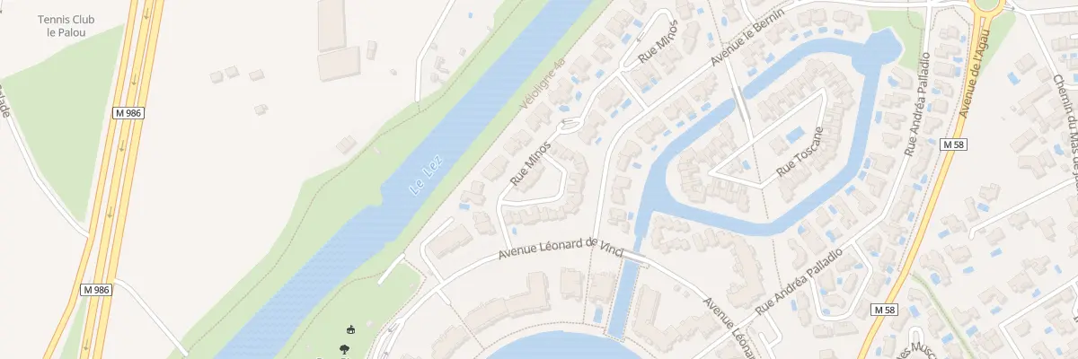 Plan du 4 Rue Minos à Lattes