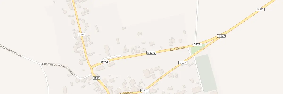 Plan du 9 Rue Neuve à Bucy-lès-Pierrepont