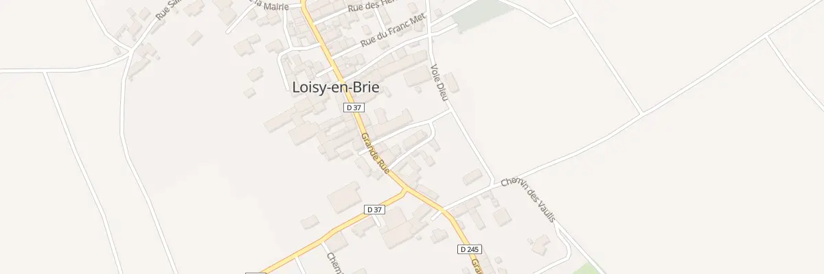 Plan du 3 Rue Basse des Pressoirs à Loisy-en-Brie