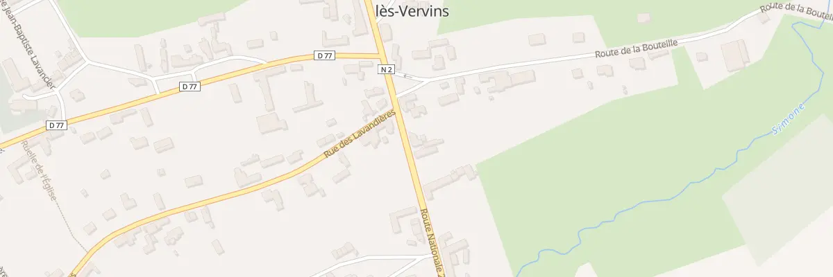 Plan du 14 Rte Nationale 2 à Fontaine-lès-Vervins