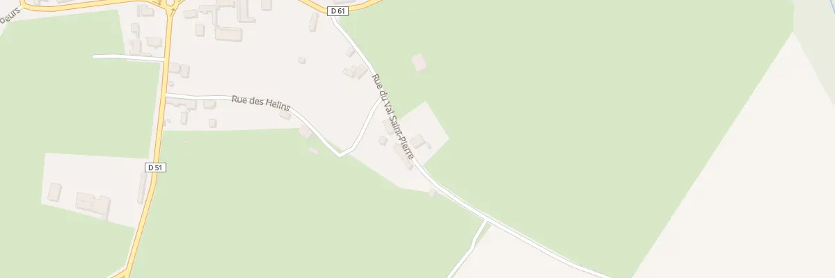 Plan du 1 Rue du Val Saint Pierre à Burelles