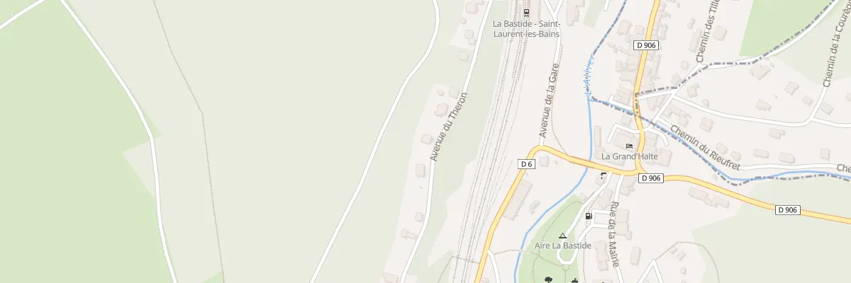 Plan du 5007 Av du Theron à La Bastide-Puylaurent