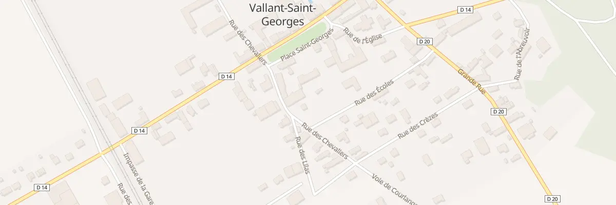 Plan du 8 Rue des Chevaliers à Vallant-Saint-Georges