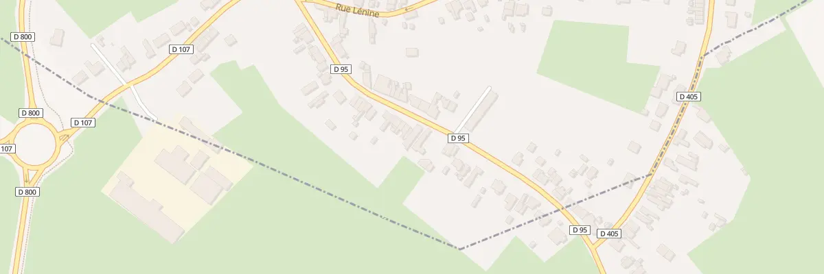 Plan du 21 Rue Jean Jaurès à Neuf-Mesnil
