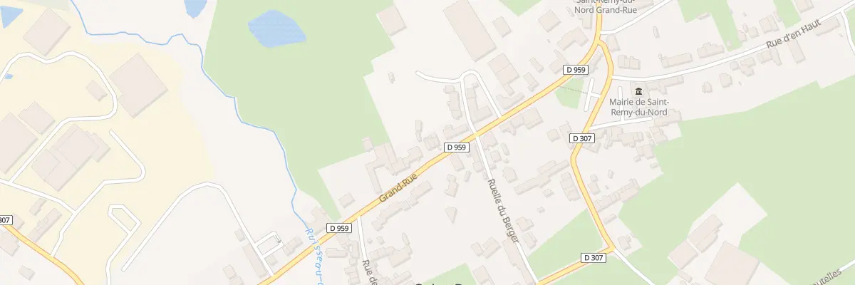 Plan du 50 Gr Gd Rue à Saint-Remy-du-Nord
