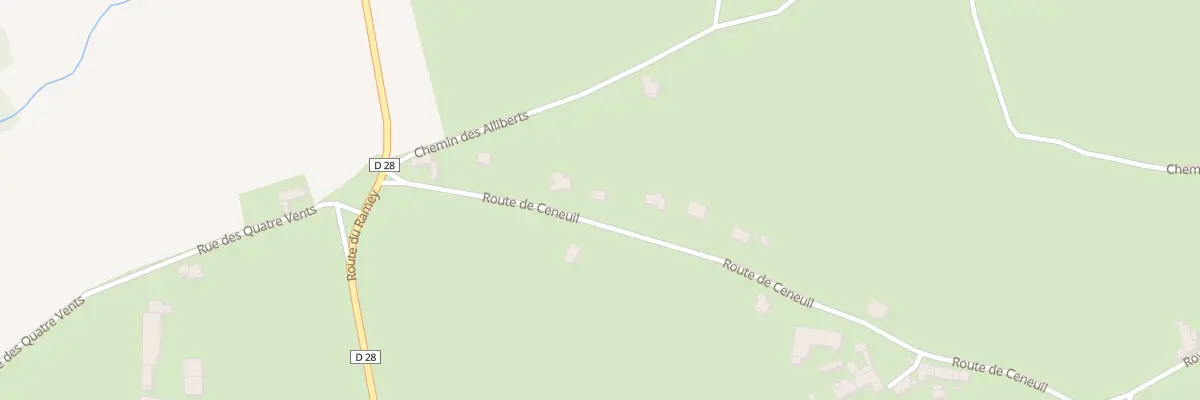 Plan du 9 Rte de Ceneuil à Saint-Vincent