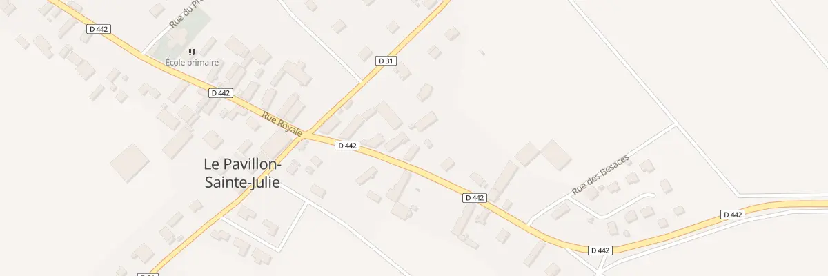 Plan du 5 Rue des Templiers au Pavillon-Sainte-Julie
