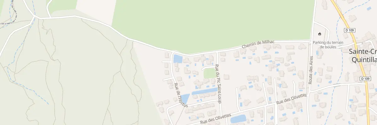 Plan du 80 Rue du Pic Saint Loup à Sainte-Croix-de-Quintillargues