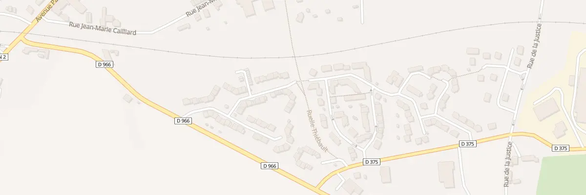 Plan du 26 Rue Alexandre Dumas à Vervins