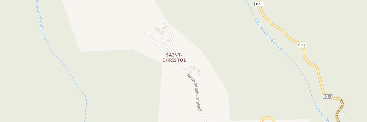 Plan du 5194 Saint Christol à Saint-Michel-de-Dèze