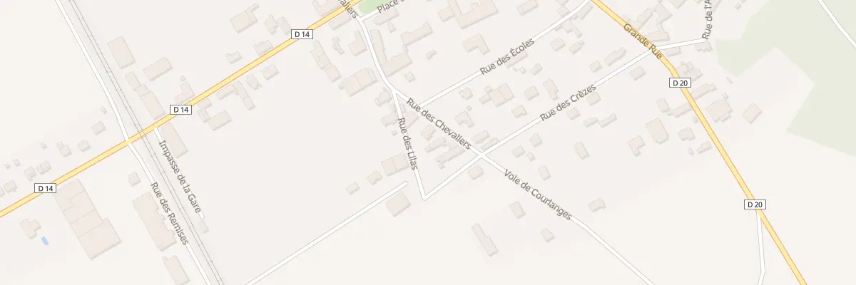 Plan du 5 Rue des Chevaliers à Vallant-Saint-Georges