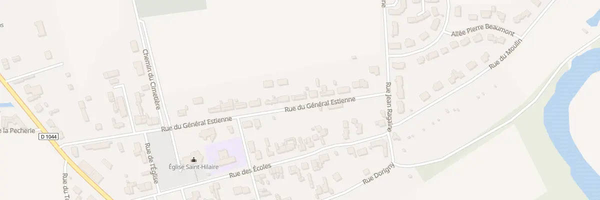 Plan du 29 Rue du Général Estienne à Berry-au-Bac