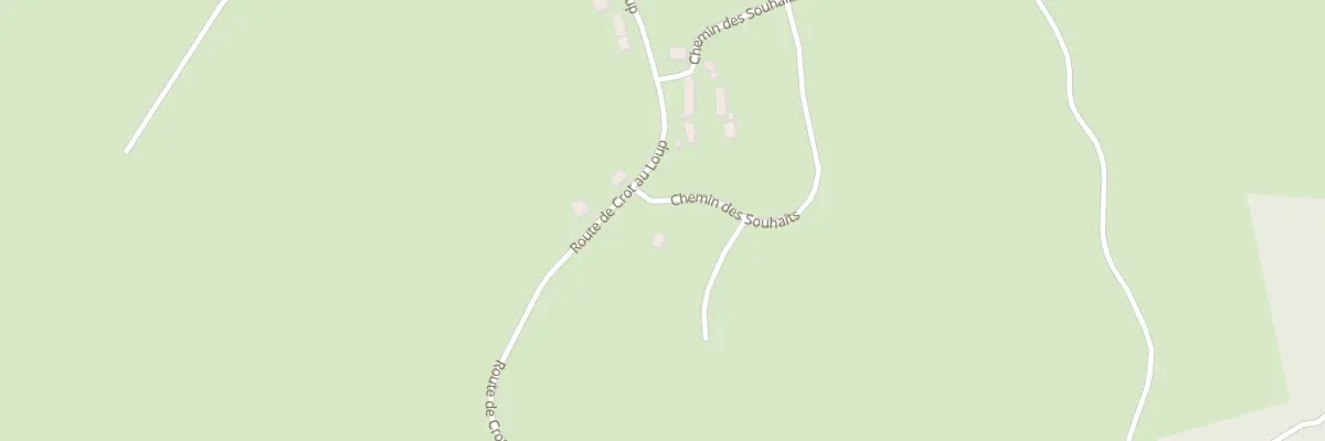 Plan du 769 Rte de Crot au Loup à Préporché