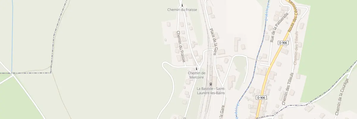 Plan du 5015 Che du Fraisse à La Bastide-Puylaurent