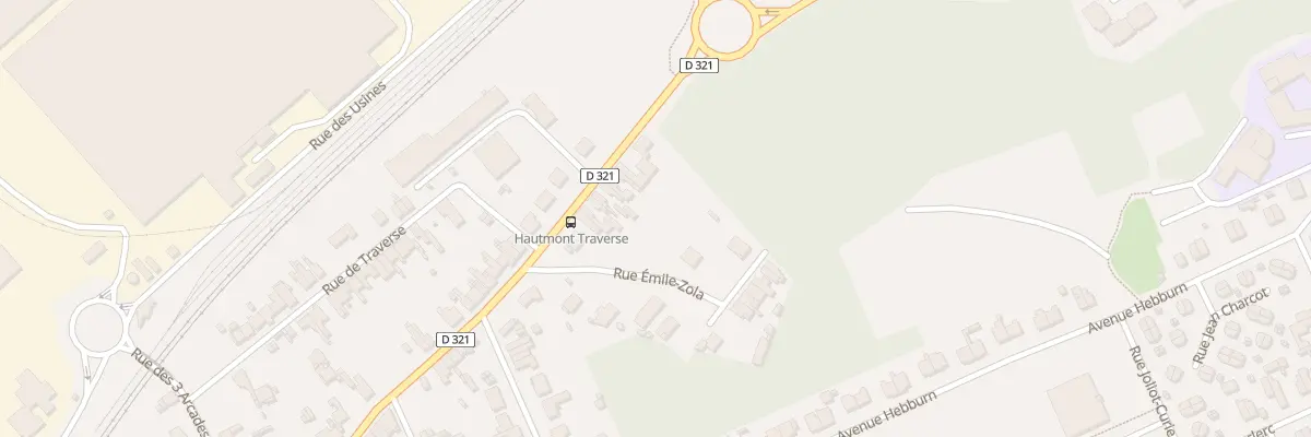 Plan du 125 Rue Jules Campagne à Hautmont