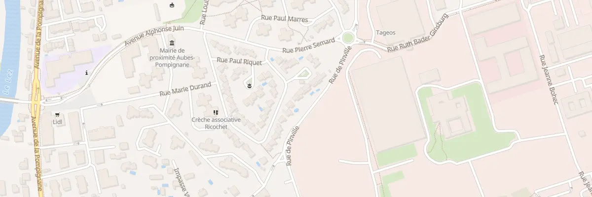 Plan du 342 Rue d’Astier de la Vigerie à Montpellier