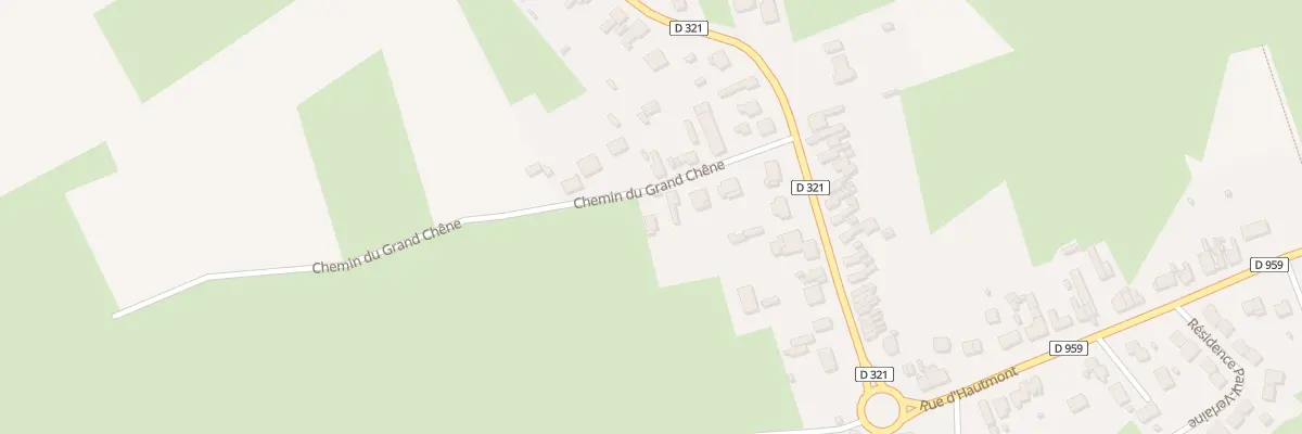 Plan du 9 Rue du Grand Chene à Saint-Remy-du-Nord