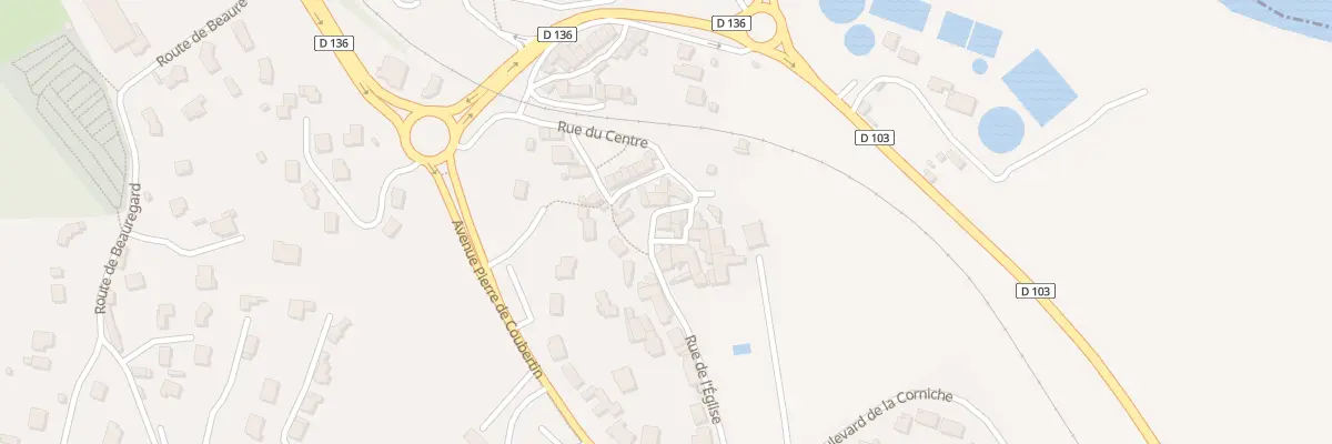 Plan du 1 Pl de la Mairie à Chadrac