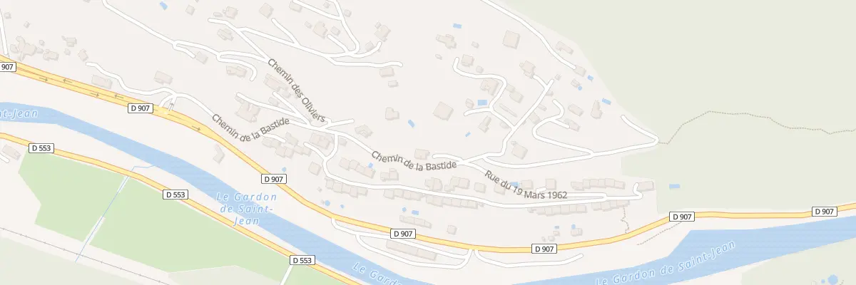 Plan du 792 Les Olivettes à Saint-Jean-du-Gard