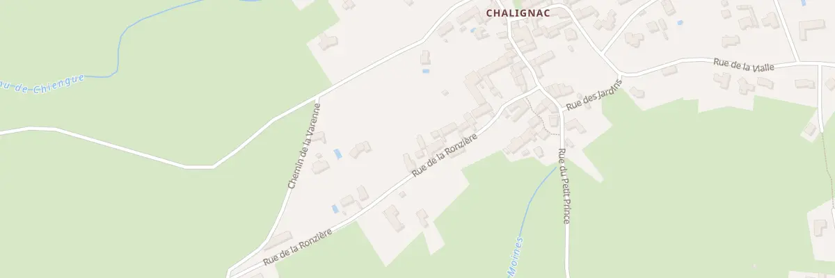 Plan du 18 Rue de la Ronzière à Saint-Vincent
