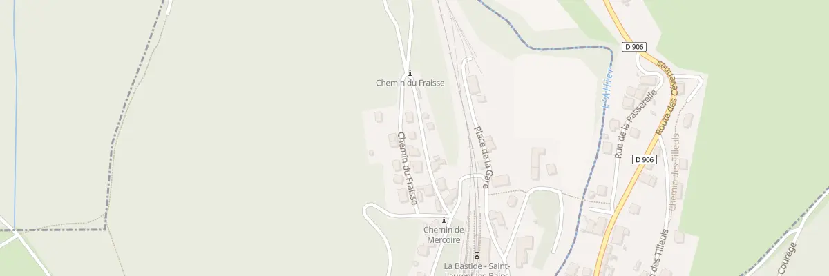 Plan du 7 Che du Fraisse à La Bastide-Puylaurent