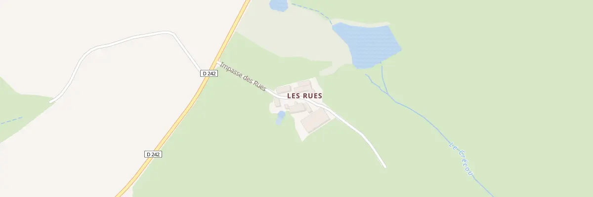 Plan du 100 Imp des Rues à Neuvy-Grandchamp