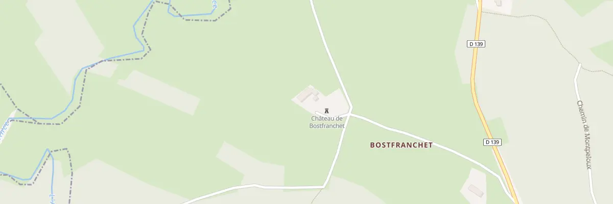 Plan du 5006 Bostfranchet à Saillant