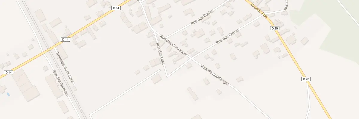 Plan du 1 Rue des Chevaliers à Vallant-Saint-Georges
