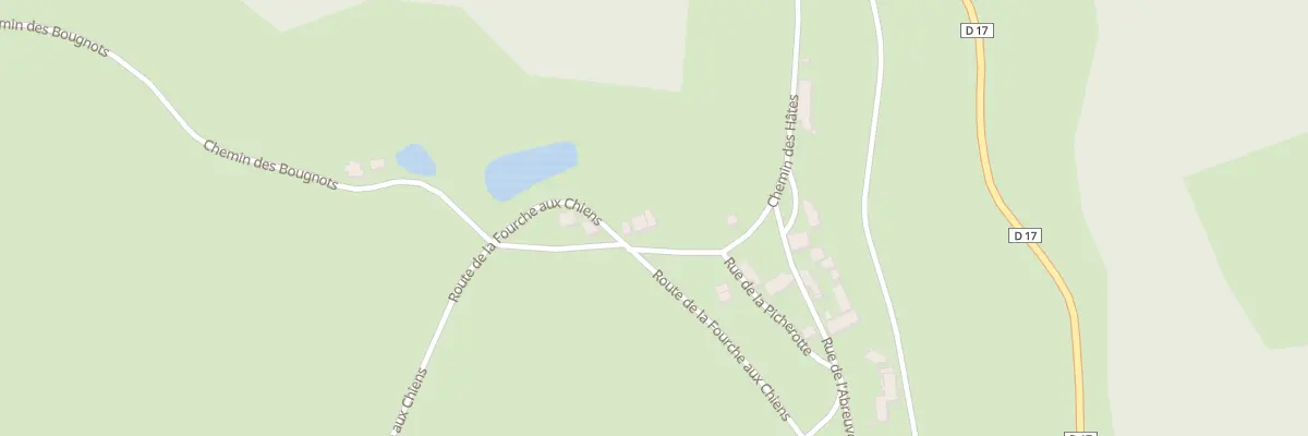 Plan du 206 Parjot à Gâcogne
