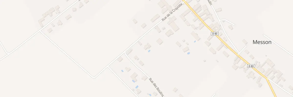 Plan du 11 Rue de la Crayotte à Messon