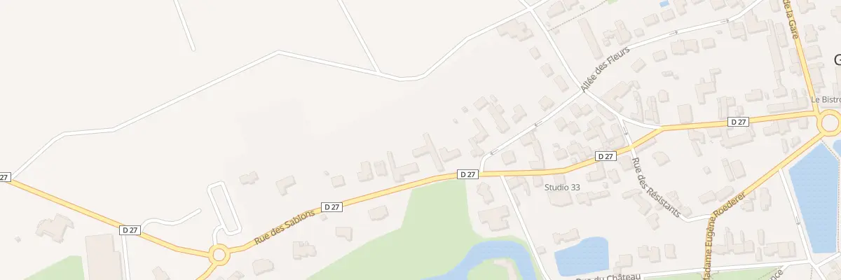Plan du 40 Rue des Sablons à Gueux