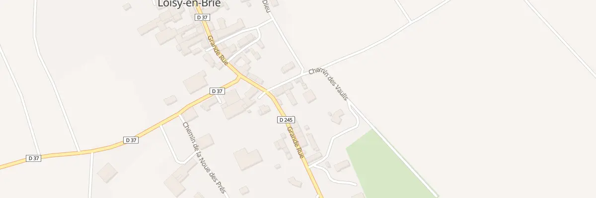 Plan du 2 Rue d’Etrechy à Loisy-en-Brie