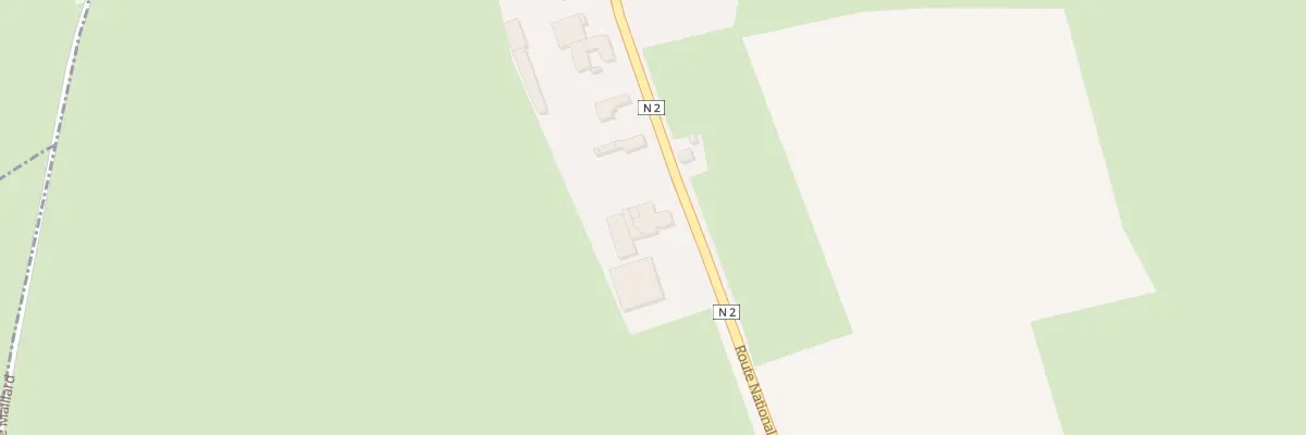 Plan du 84 Rte Route Nationale 2 à Froidestrées