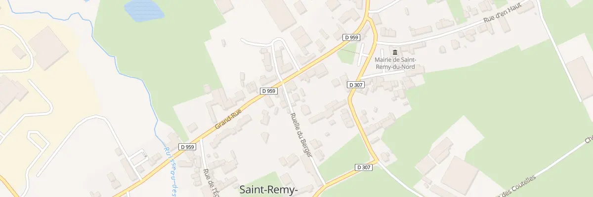 Plan du 1B Rle du Berger à Saint-Remy-du-Nord