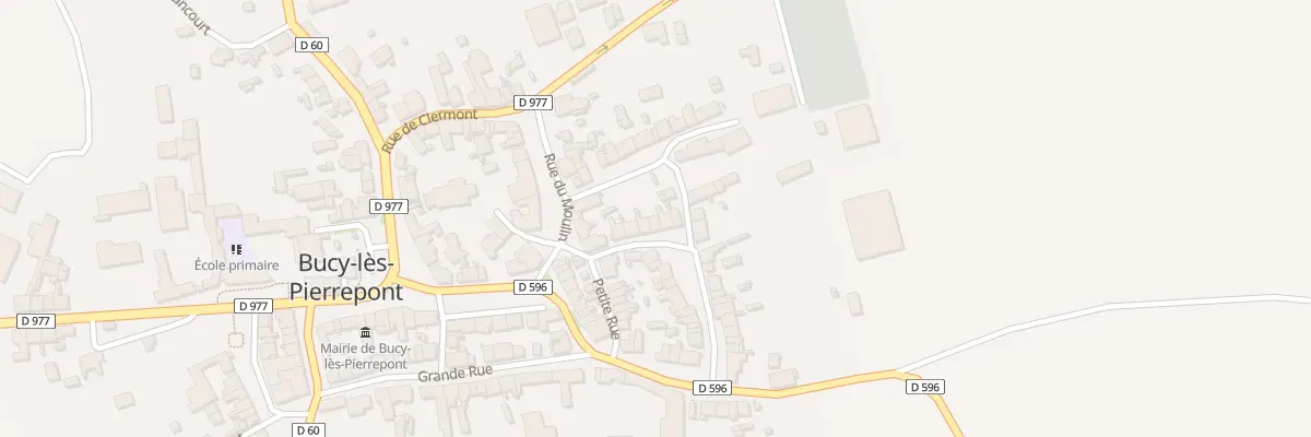 Plan du 5 Rue de la Basse Boulogne à Bucy-lès-Pierrepont