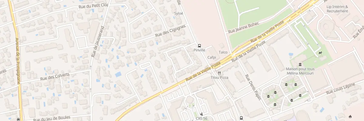 Plan du 58 Rue du Coq de Roche à Montpellier