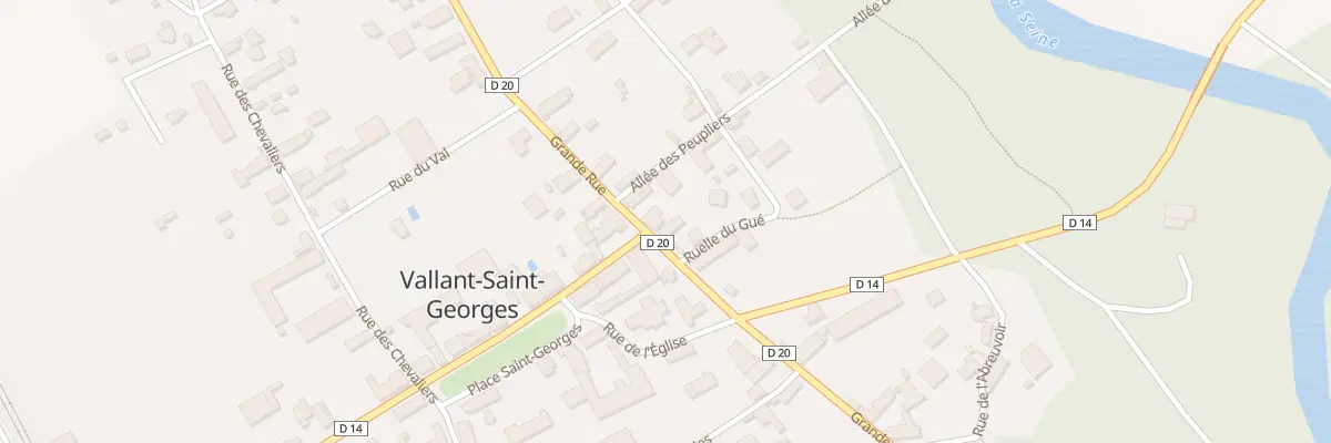 Plan du 24 Gr Grande Rue à Vallant-Saint-Georges