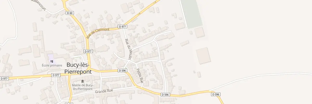 Plan du 9 Rue de la Basse Boulogne à Bucy-lès-Pierrepont