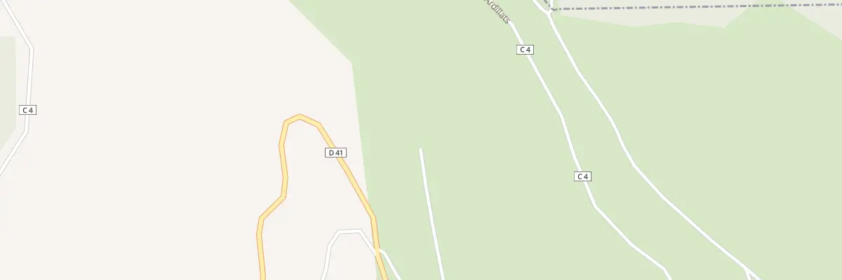 Plan du 2 Saudillat à Cherier