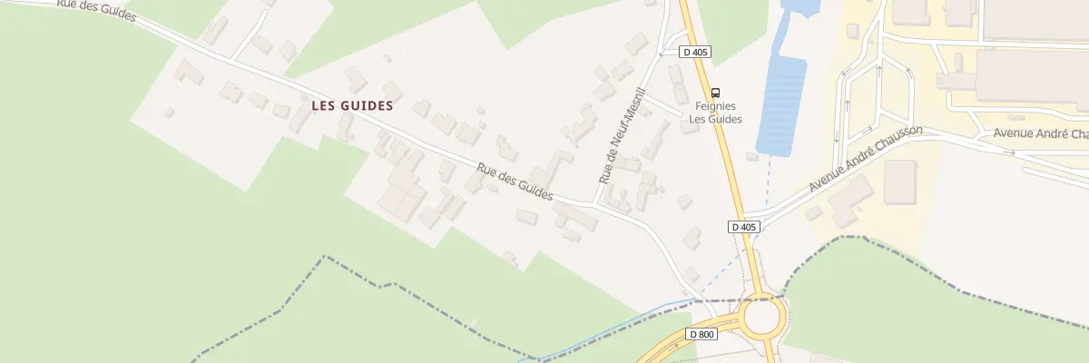 Plan du 136 Rue de Neuf-mesnil à Feignies