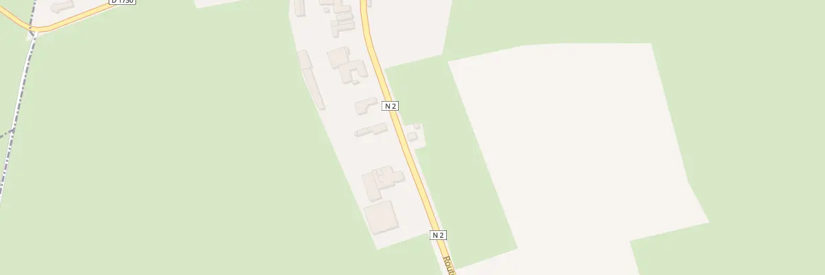 Plan du 71A Rte Route Nationale 2 à Froidestrées