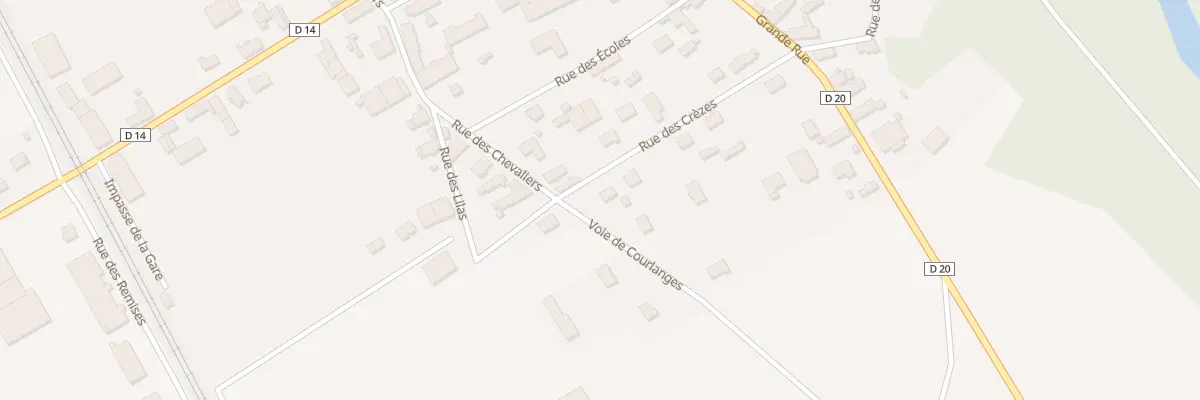 Plan du 12 Rue des Crezes à Vallant-Saint-Georges