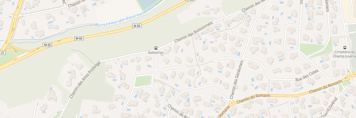 Plan du 3 Imp de l’Aubépine à Castelnau-le-Lez