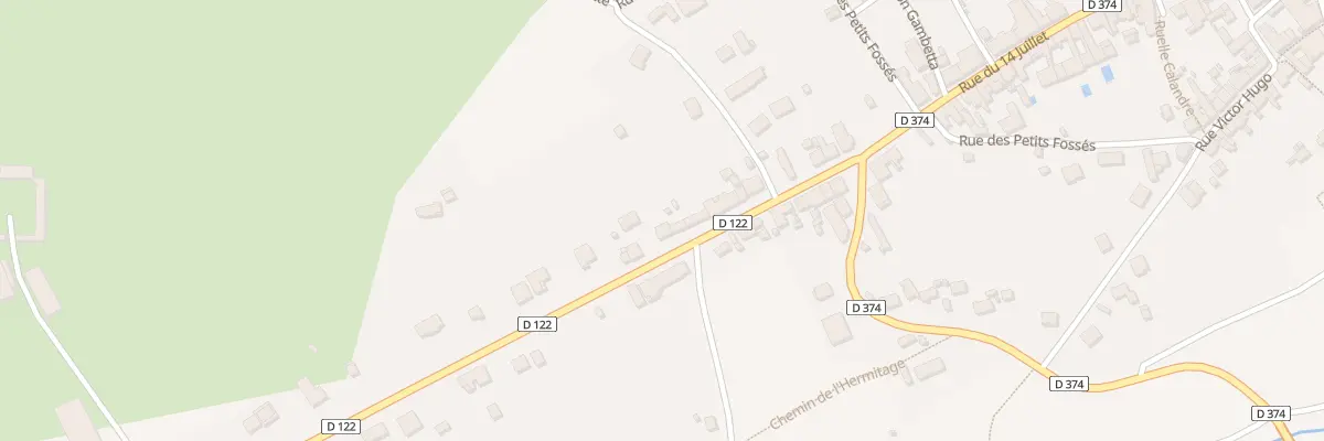 Plan du 22 Rue Pierre Pithou à Ervy-le-Châtel