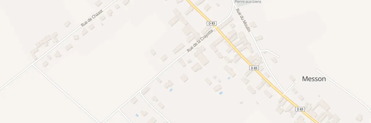 Plan du 7 Rue de la Crayotte à Messon