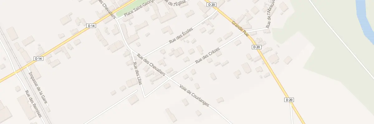 Plan du 13 Rue des Crezes à Vallant-Saint-Georges