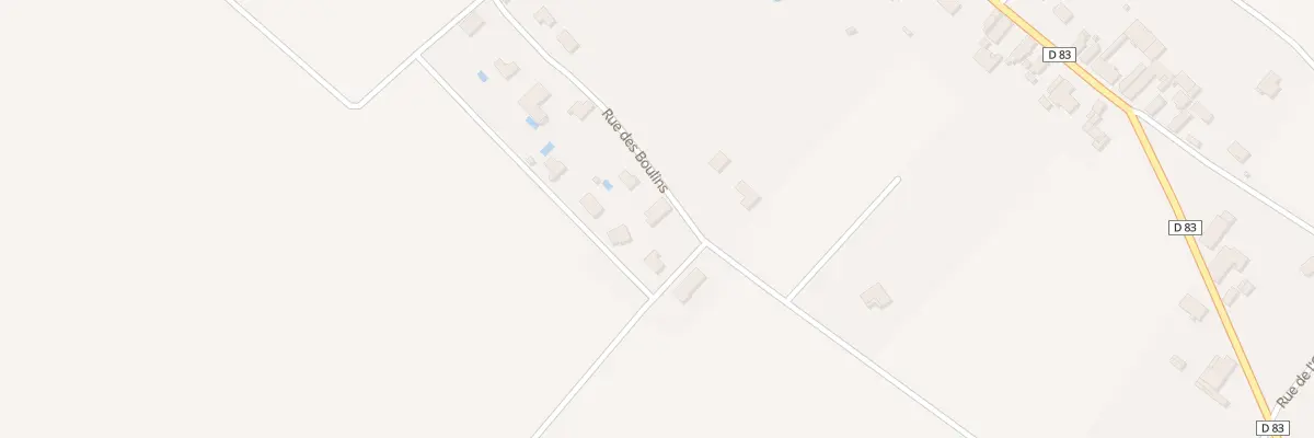 Plan du 16 Rue des Boulins à Messon