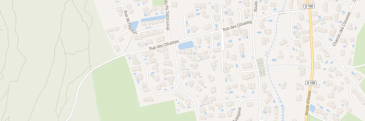 Plan du 45 Rue des Sorbiers à Sainte-Croix-de-Quintillargues