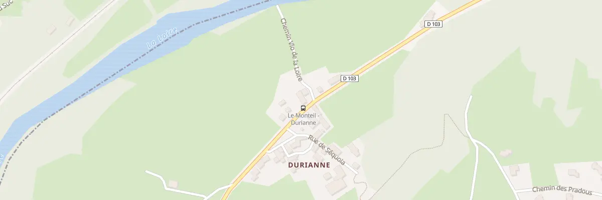 Plan du 5110 Durianne au Monteil